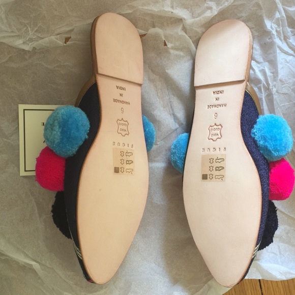 FIGUE X ANTHROPOLOGIE IRIS SLIDES - Picture 5 of 5